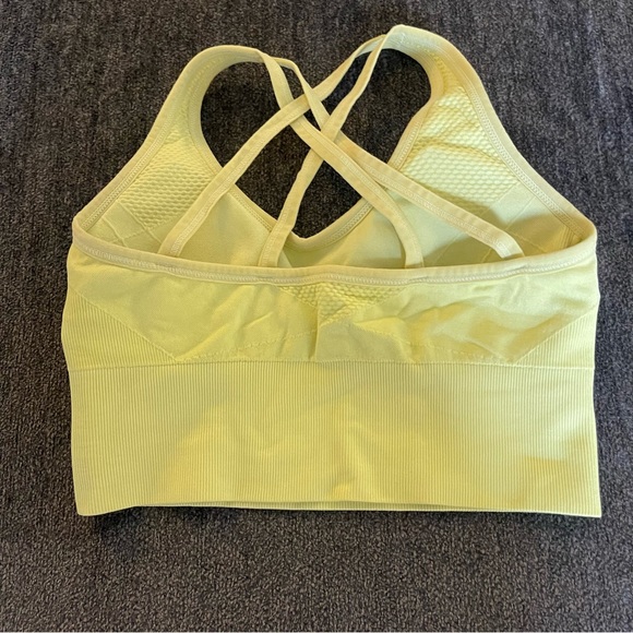 Zella | Highlighter Yellow Sports Bra - Picture 2 of 6